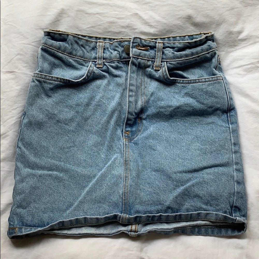 Brandy Melville Jean Skirt